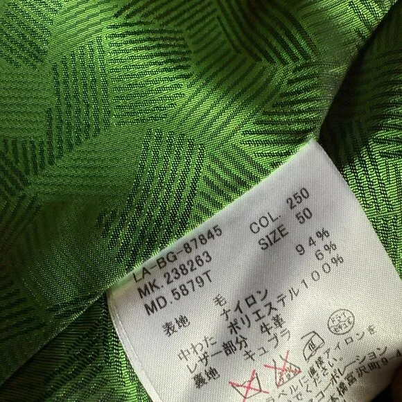 Lanvin Collection Quilted Grey Wool Vest - Size 50 (M/L) -  Made in Japan - Picture 7 of 9